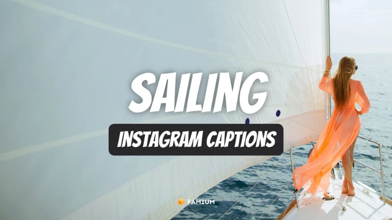 Sailing Captions for Instagram